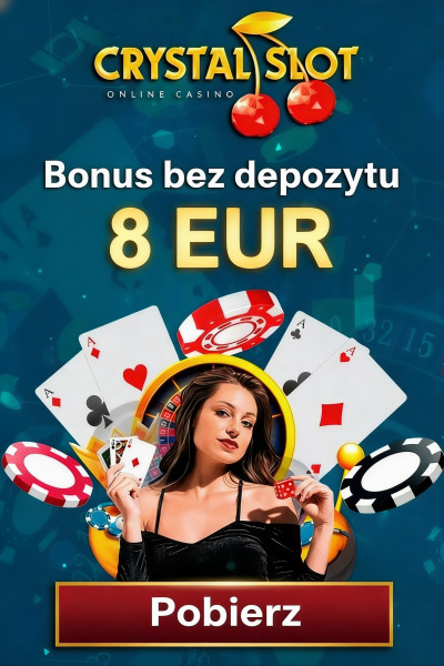 Obraz dla Bonus 8 EUR bez depozytu w Crystal Slots za rejestrację