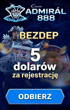 Obraz dla Bonus 5$ bez depozytu w Admiral-888 dla nowych graczy