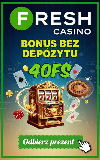 Obraz dla 40 darmowych spinów za rejestrację w Fresh Casino Obraz dla 40 darmowych spinów za rejestrację w Fresh Casino