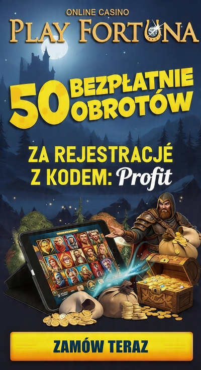 Obraz dla 50 darmowych spin&oacute;w w Play Fortuna za rejestrację