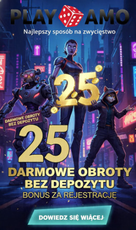 Obraz dla PlayAmo: 25 darmowych spin&oacute;w bez depozytu za rejestrację