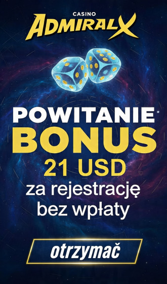 Obraz dla 21 USD bez depozytu za rejestrację w Admiral-X