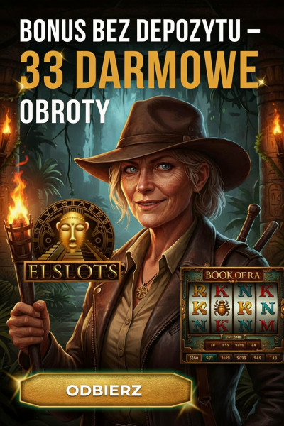 Obraz dla Elslots: 33 darmowe spiny bez depozytu za samą rejestrację Obraz dla Elslots: 33 darmowe spiny bez depozytu za samą rejestrację