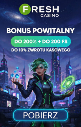 Obraz dla Bonus powitalny 200% i do 200 darmowych spin&oacute;w w Fresh Casino