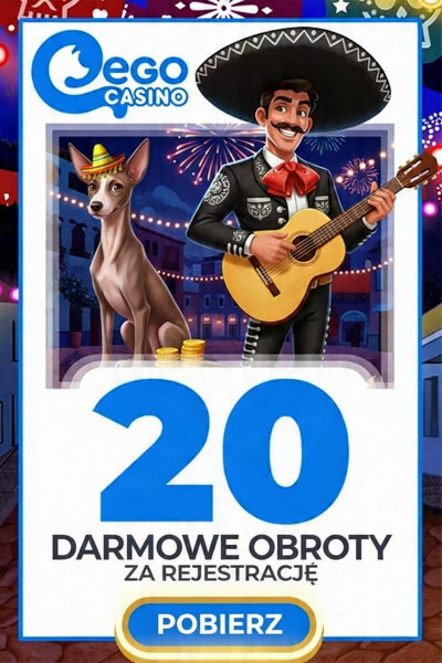 Obraz dla 20 darmowych spin&oacute;w w EgoCasino po rejestracji