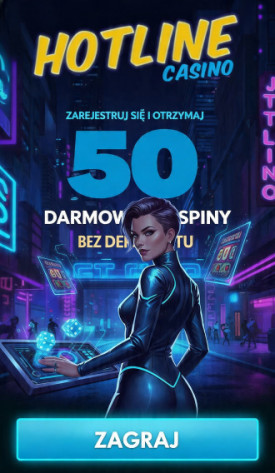 Obraz dla 50 darmowych spin&oacute;w bez depozytu w HotLine Casino