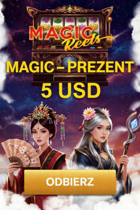 Obraz dla Darmowe 5$ za rejestrację w kasynie Magic Reels