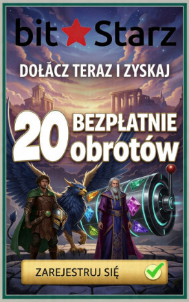 Obraz dla 20 darmowych spin&oacute;w w BitStarz: oferta bez depozytu za rejestrację