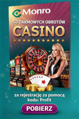 Obraz dla 50 darmowych spin&oacute;w w Monro Casino za rejestrację bez depozytu
