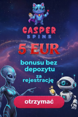 Obraz dla 5&euro; od Casper Spins bez depozytu &ndash; po prostu za rejestrację