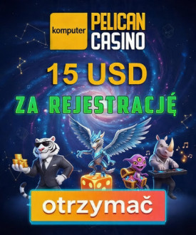 Obraz dla 15$ bonus bez depozytu w Pelican Casino za rejestrację