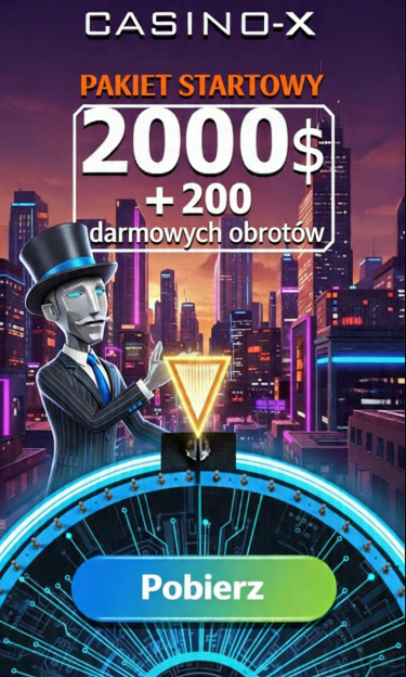 Obraz dla Pakiet powitalny Casino-X: do 2000$ i 200 darmowych spinów Obraz dla Pakiet powitalny Casino-X: do 2000$ i 200 darmowych spinów