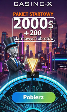 Obraz dla Pakiet powitalny Casino-X: do 2000$ i 200 darmowych spin&oacute;w